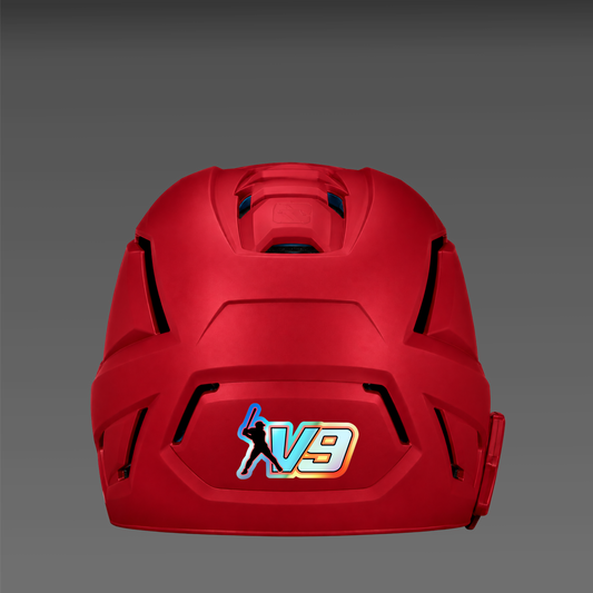1V9 Holographic Baseball Sticker | Helmet, Bat Bag & Water Bottle Decal